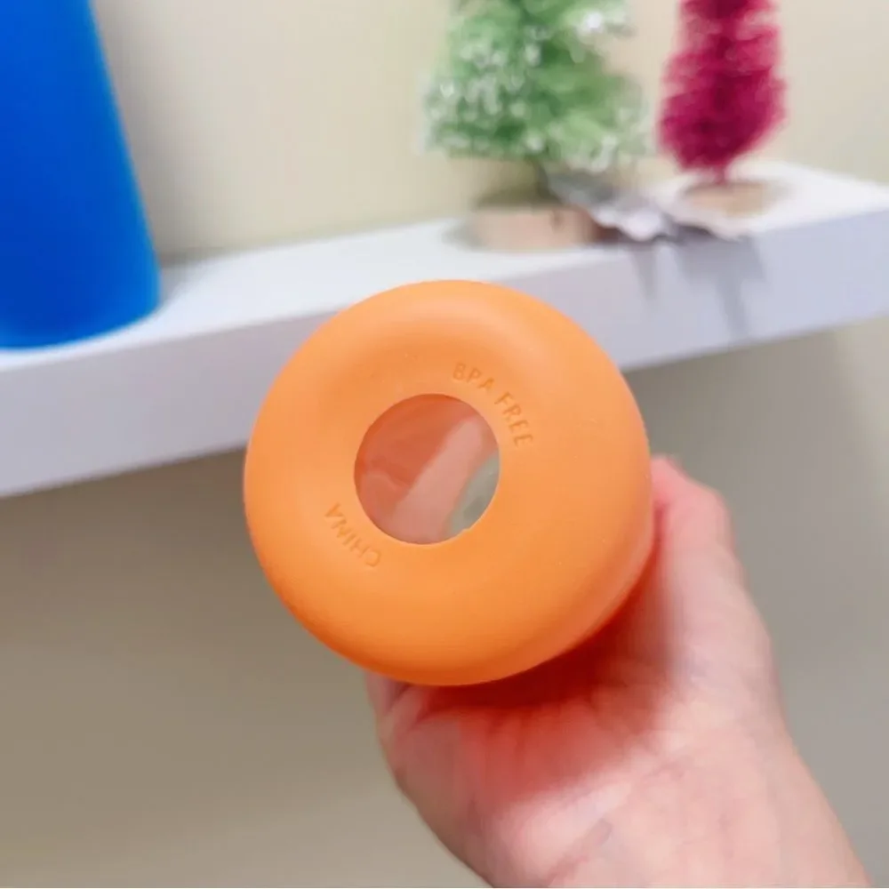 2x Reusable Glass Water Bottle With Bamboo Lid 18.5 oz - Picture 5 of 11